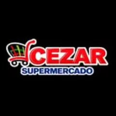 Logo Cezar Supermercado