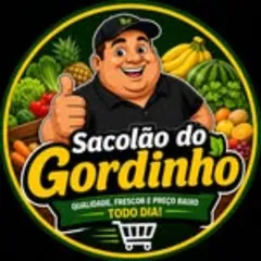 Logo Sacolão do Gordinho