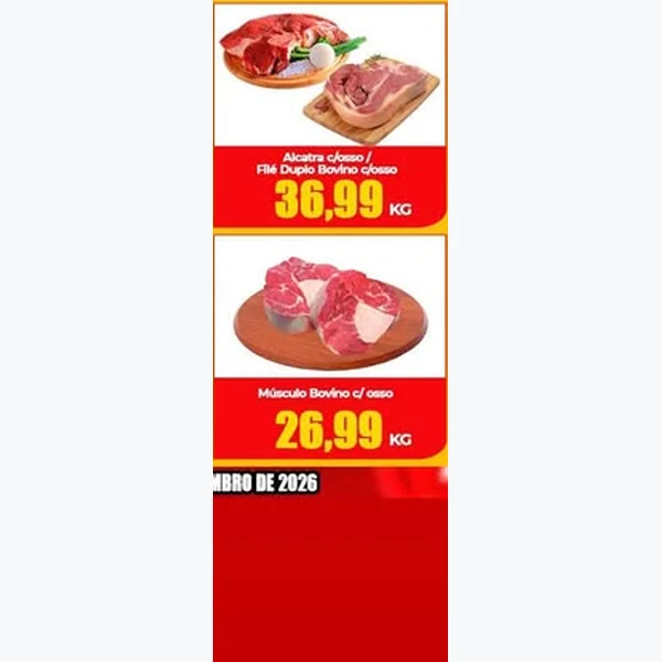 Filé Duplo Bovino C/osso