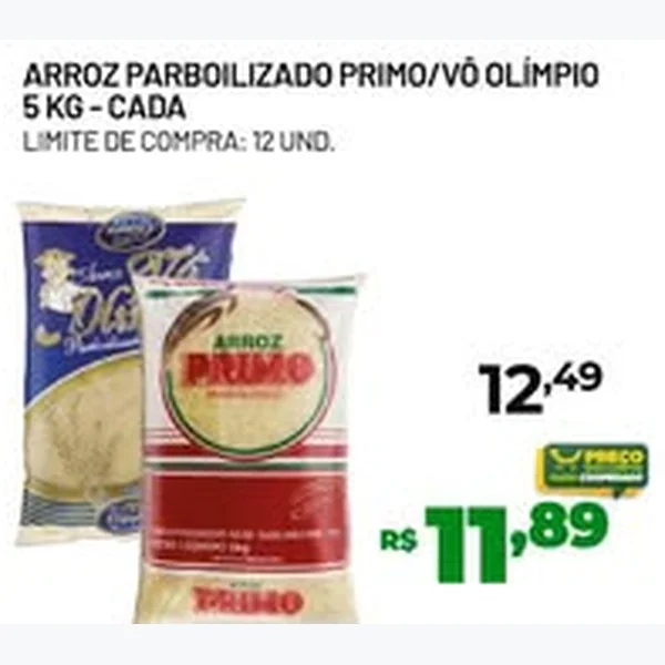 Arroz Parboilizado Primo 5 kg