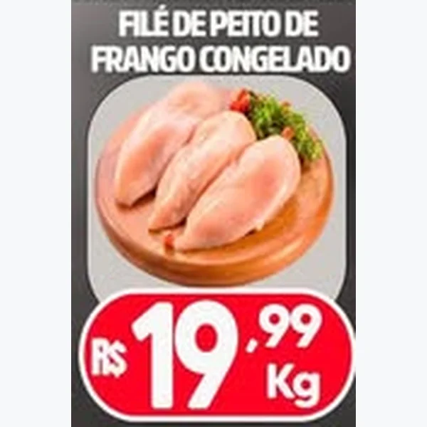 Filé de Peito de Frango Congelado