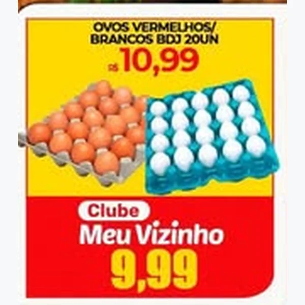 Ovos Brancos 20 un