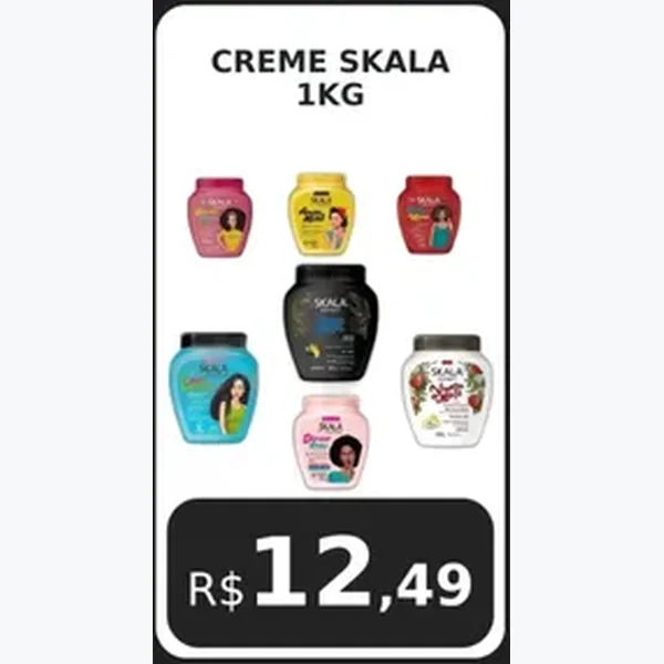 Creme Capilar Skala 1 kg