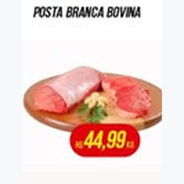 Recorte do encarte de Posta Branca Bovina