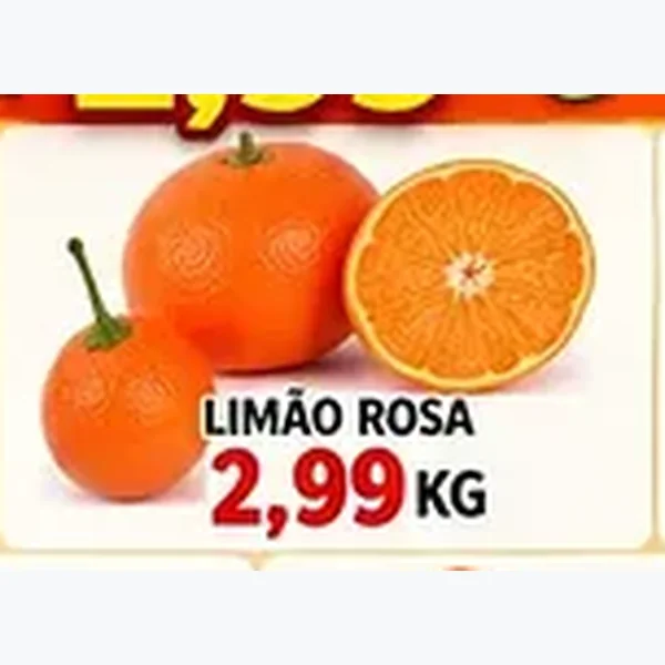 Recorte do encarte de Limão Rosa