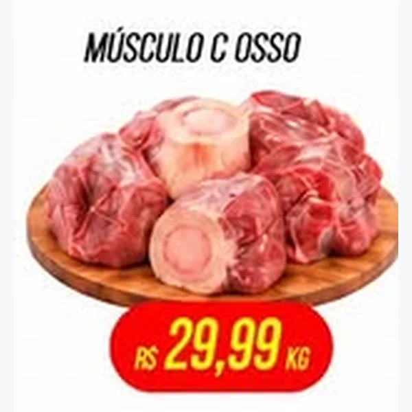 Recorte do encarte de Músculo com Osso