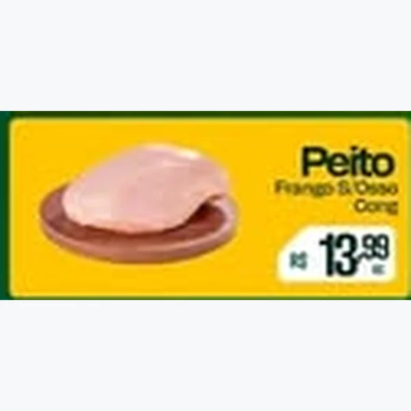 Peito de Frango S/ Osso Congelado