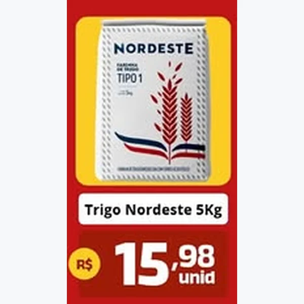 Trigo Nordeste 5 kg