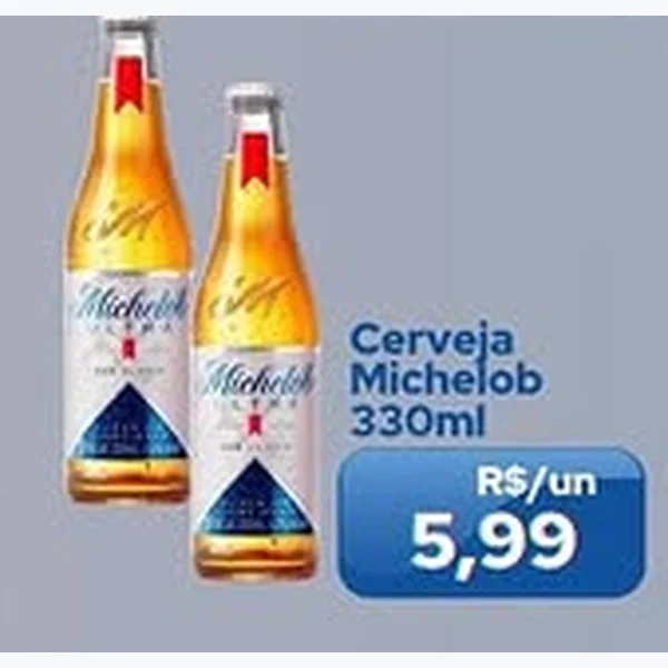 Recorte do encarte de Cerveja Michelob 330 ml