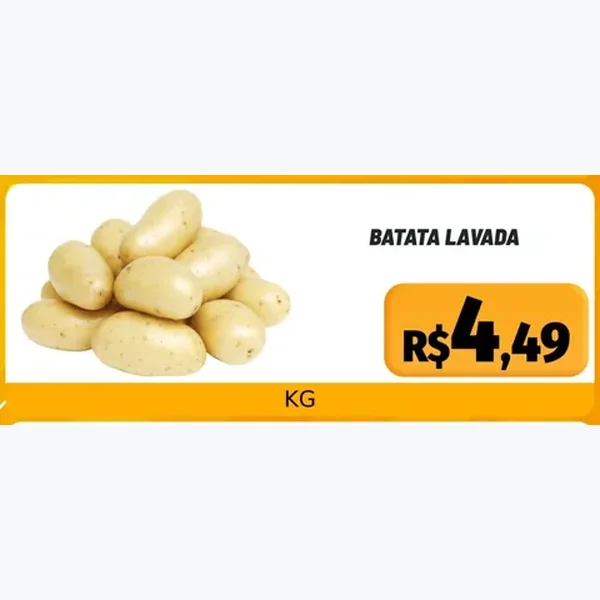 Recorte do encarte de Batata Lavada