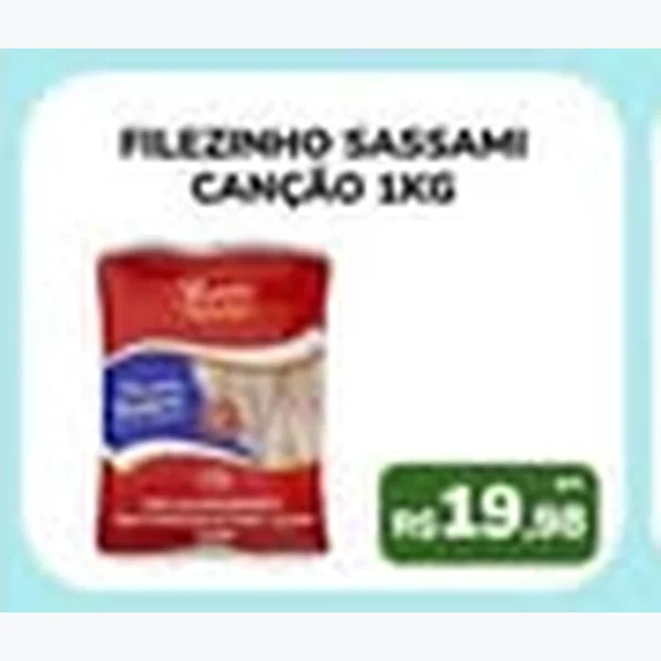 Filézinho Sassami Canção 1 kg
