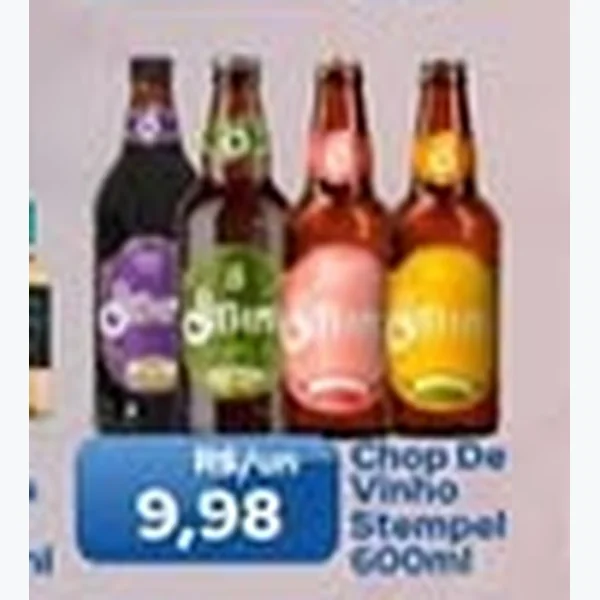 Recorte do encarte de Chop 600 ml