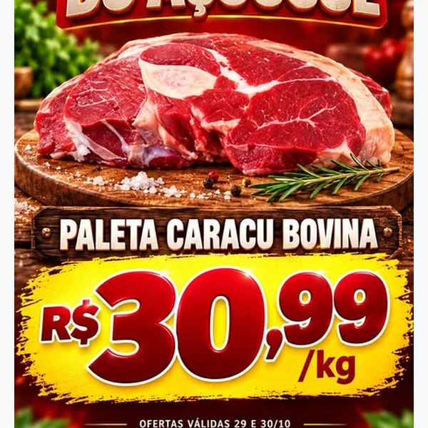 Paleta Caracu Bovina