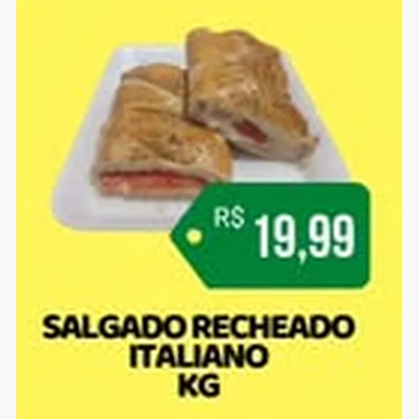 Salgado Recheado Italiano