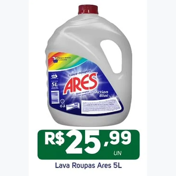 Lava Roupas Ares 5 L