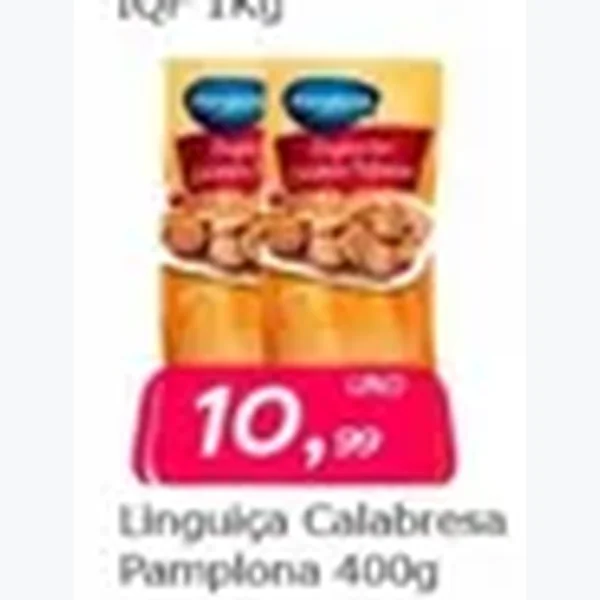 Linguica Calabresa Pamplona 400 g