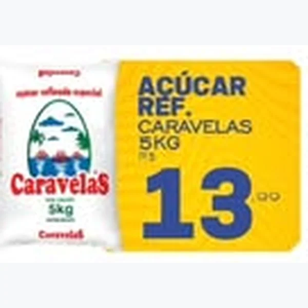 Açúcar Refinado Caravelas 5 kg