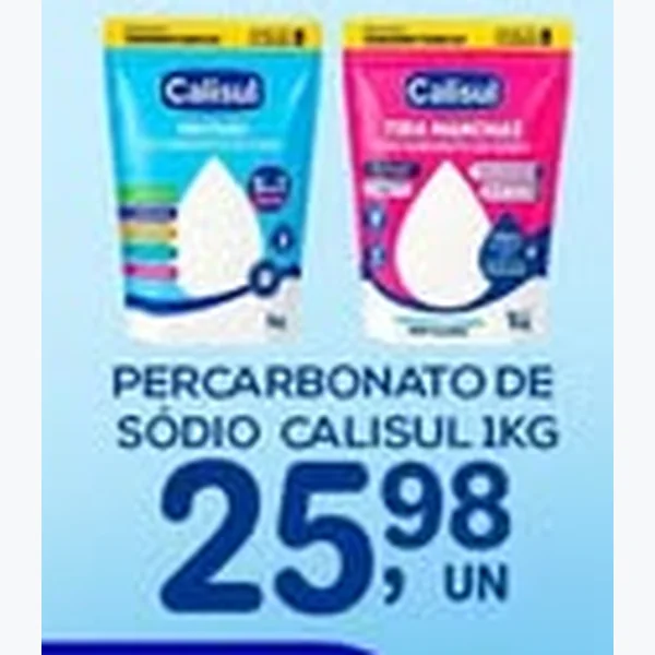 Percarbonato de Sódio Calisul 1 kg
