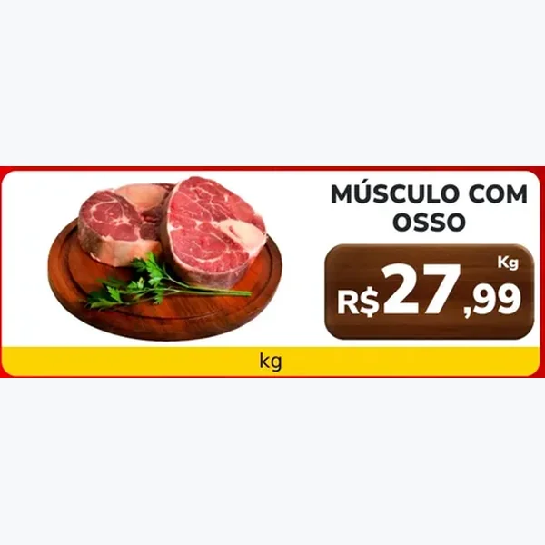 Recorte do encarte de Músculo com Osso