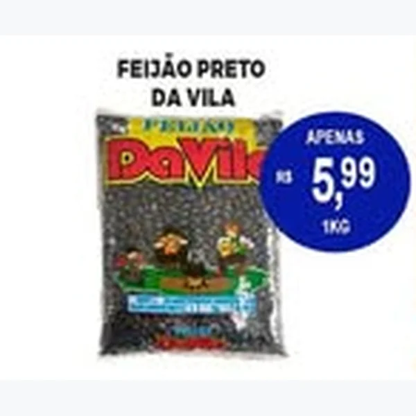 Recorte do encarte de Feijão Preto Da Vila
