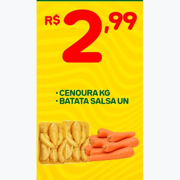 Recorte do encarte de Batata Salsa