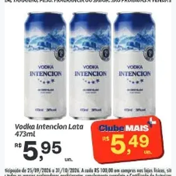 Vodka Intencion 473 ml