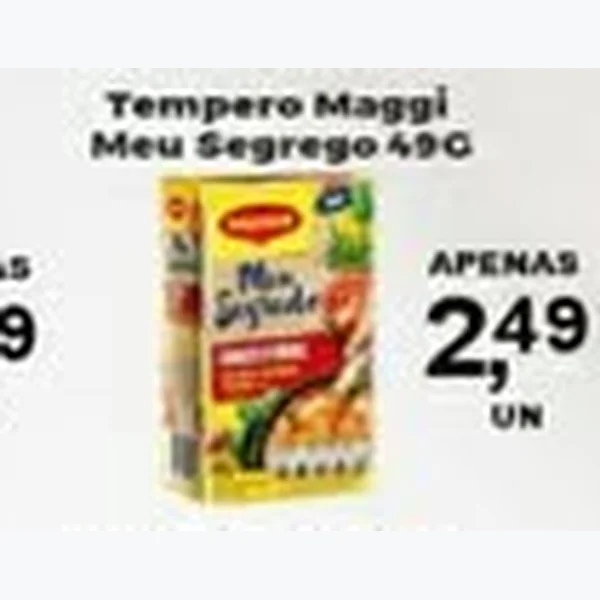 Tempero Maggi Meu Segredo 49 g