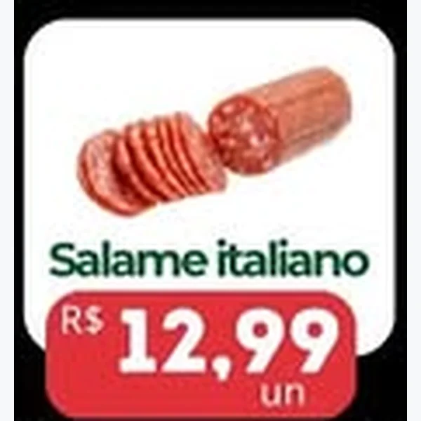 Recorte do encarte de Salame Italiano