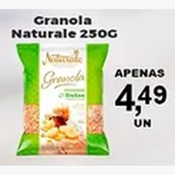 Recorte do encarte de Granola Naturale 250 g