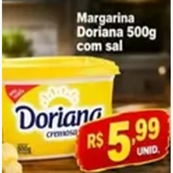 Margarina com Sal Doriana 500 g