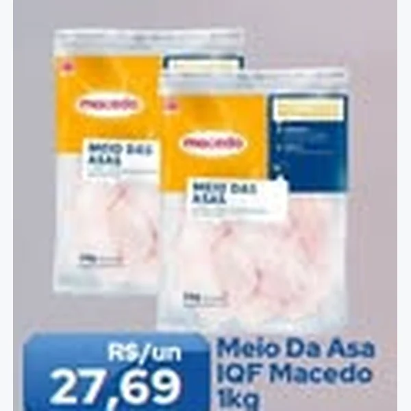Recorte do encarte de Meio da Asa Iqf Macedo 1 kg