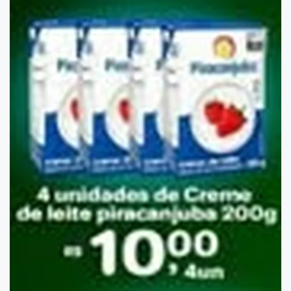 Creme de Leite Piracanjuba 200 g