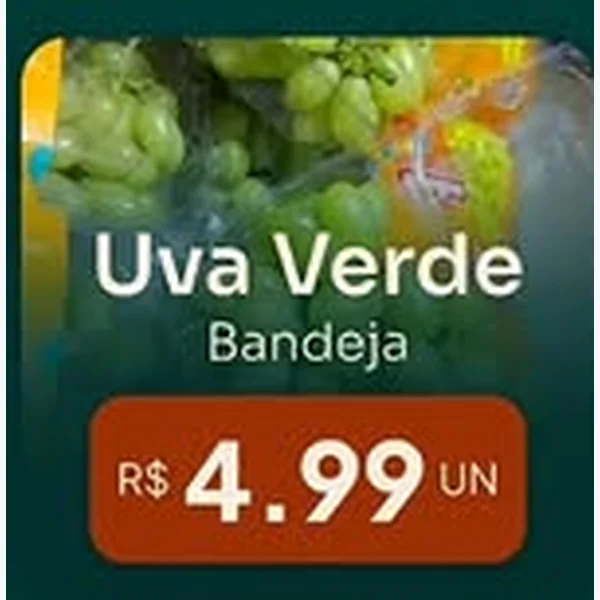 Recorte do encarte de Uva Verde