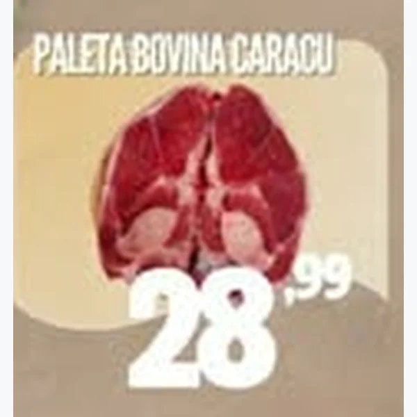 Recorte do encarte de Paleta Bovina Caracu