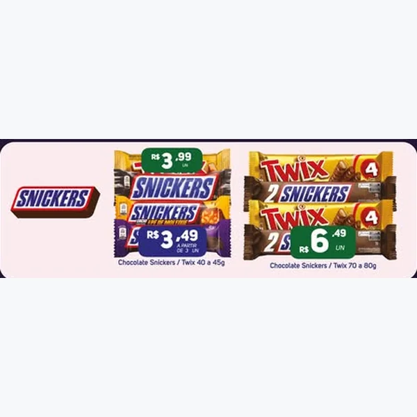 Chocolate Twix 80 g