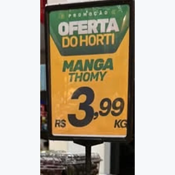 Recorte do encarte de Manga Thomy