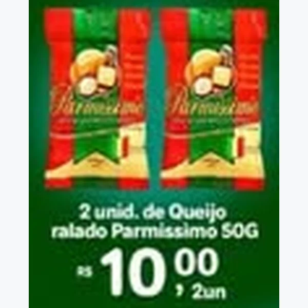 Queijo Ralado Parmissimo 50 g