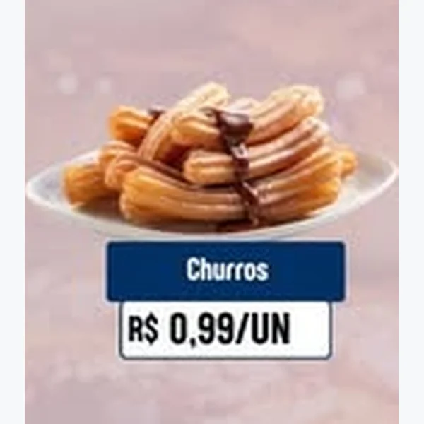 Recorte do encarte de Churros