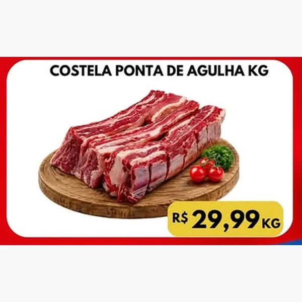 Costela Ponta de Agulha