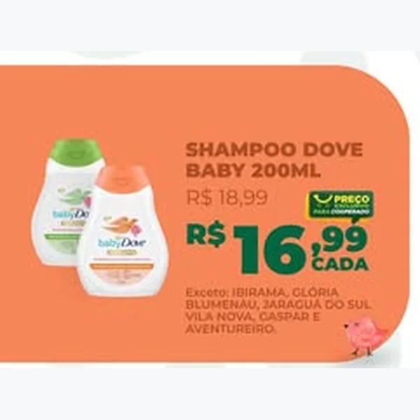 Shampoo Dove Baby 200 ml