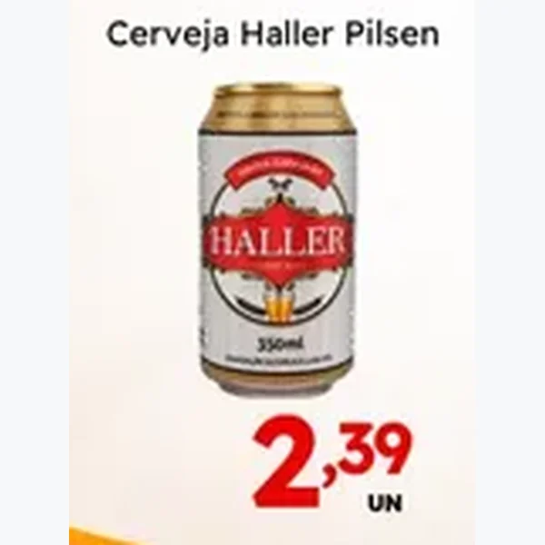 Cerveja Pilsen Haller 350 ml