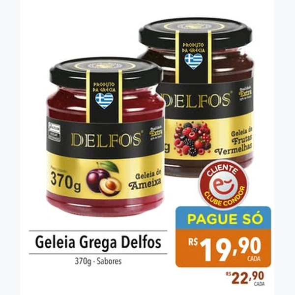 Geleia Delfos 370 g