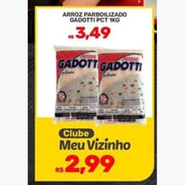 Arroz Parboilizado Gadotti 1 kg