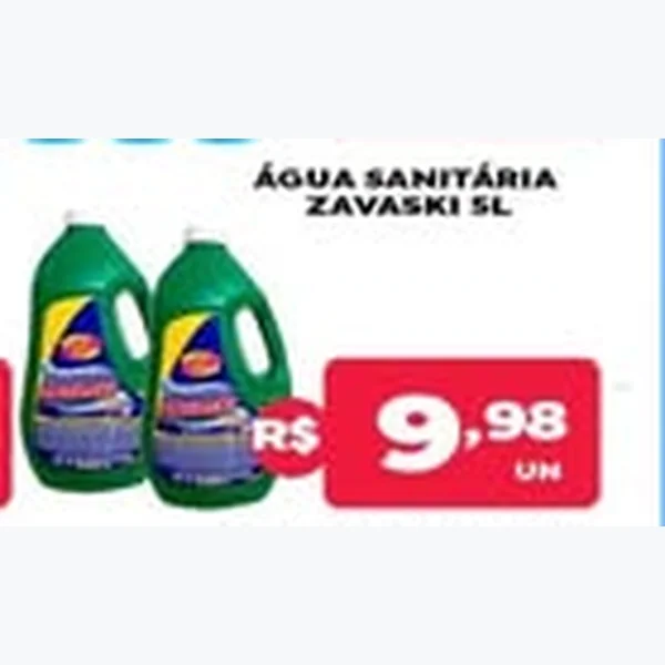 Água Sanitária Zavaski 5 L