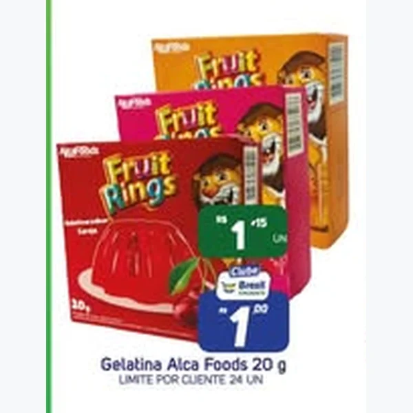 Gelatina Alca Foods 20 g