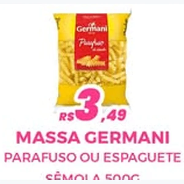 Massa Espaguete Sêmola Germani 500 g