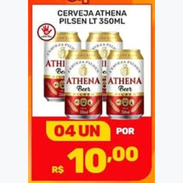 Cerveja Pilsen Athena 350 ml