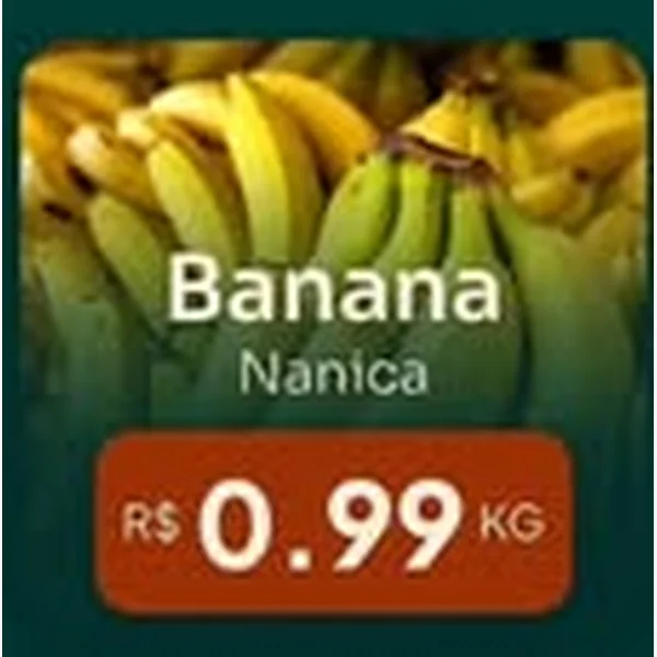 Recorte do encarte de Banana Nanica