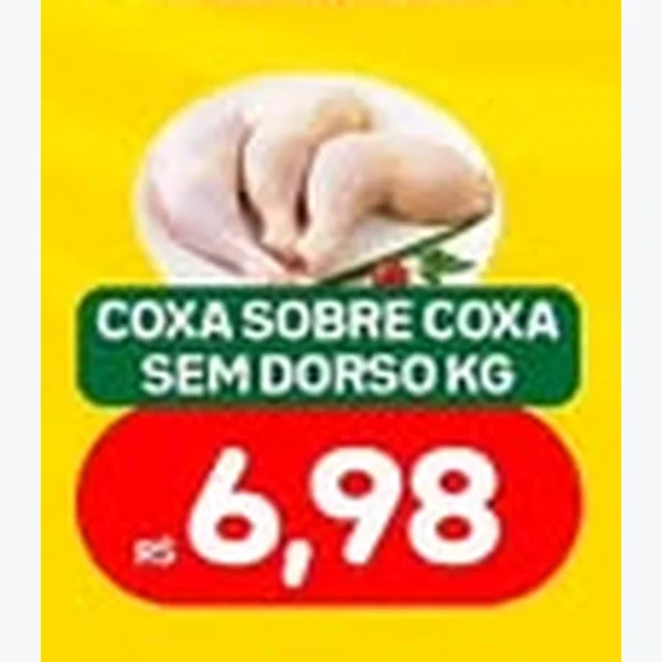 Recorte do encarte de Coxa e Sobrecoxa sem Dorso