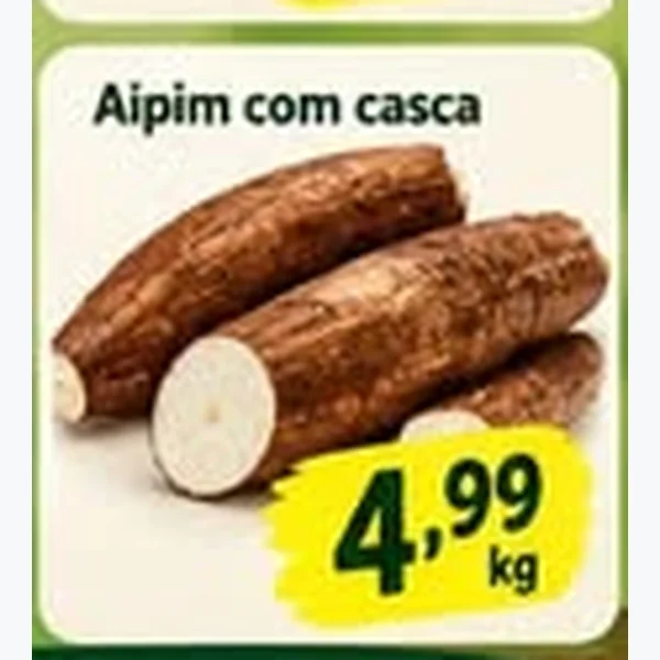 Aipim com Casca